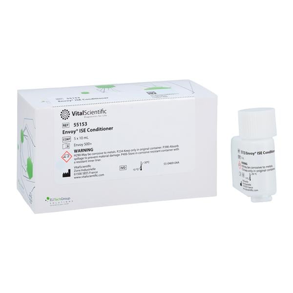 ISE: Ion-Selective Electrode Conditioner For Envoy Chemistry Analyzer 1/Bx