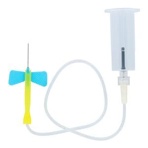 K-Shield Advantage Blood Collection Set 23gx3/4" Light Blue 100/Ca