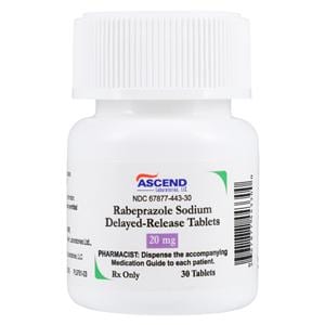 Rabeprazole Sodium Delayed-Release Tablets 20mg Bottle 30/Package, 24 BT/CA