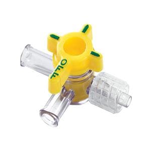 4-Way Stopcock 6 Gang Rotating Luer 25/Ca