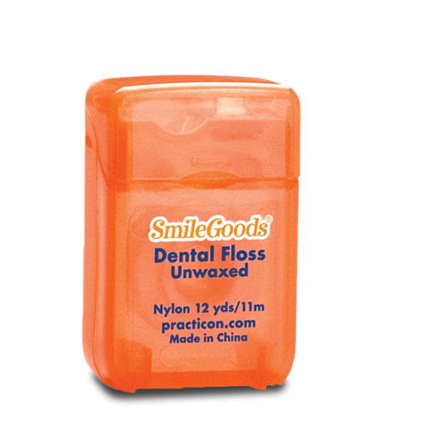 SmileGoods Floss Unwaxed 12 Yards 72/Ca