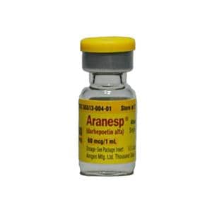Aranesp Injection 60mcg SDV 1mL 4/Package