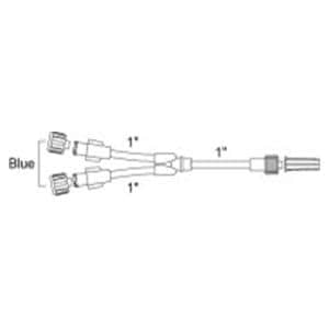 Medex 4-Way Connector 20" 50/Ca