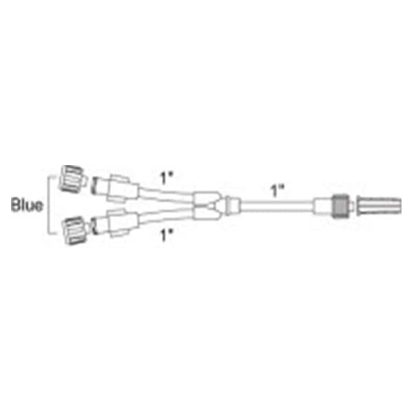 Medex 4-Way Connector 20" 50/Ca