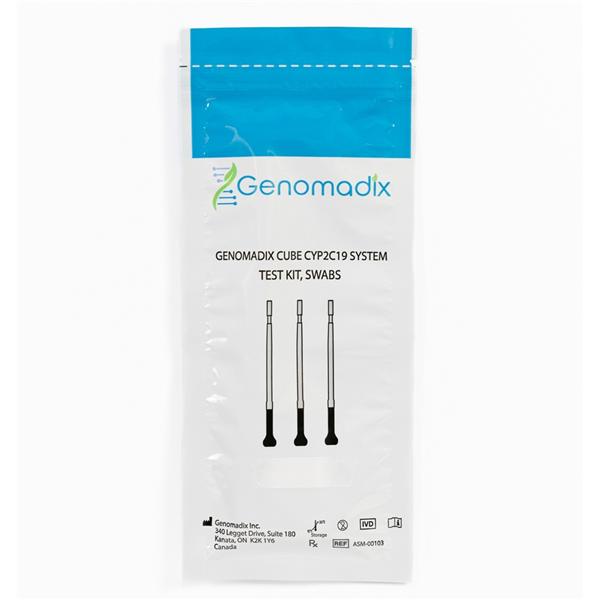 Genomadix Cube Swab Control Swab Kit 20/Bx