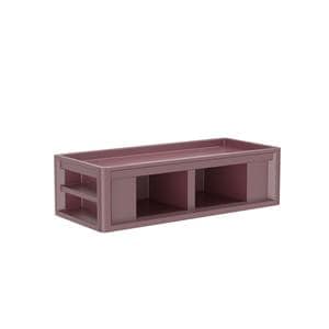 Endurance 1.0 Platform Bed New Polyethylene Burgundy Ea