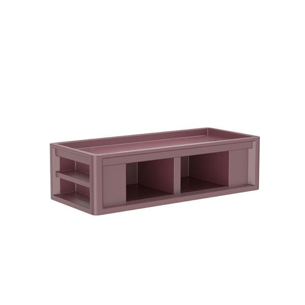 Endurance 1.0 Platform Bed New Polyethylene Burgundy Ea