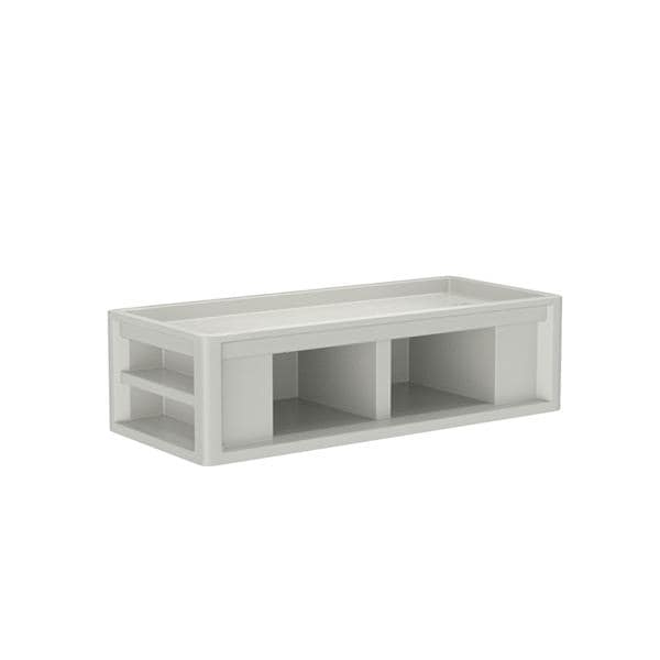 Endurance 1.0 Platform Bed New Polyethylene Stone Gray Ea