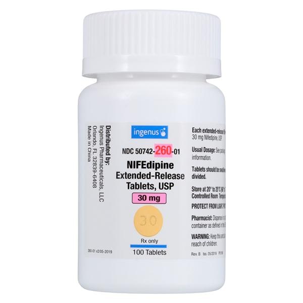 Nifedipine 30mg Each