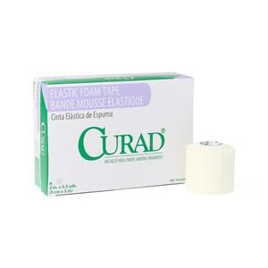 Curad Medical Tape Elastic/Foam 2"x5.5yd White 36/Ca
