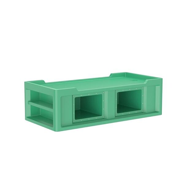 Cortech Platform Bed New Polyethylene Green Ea
