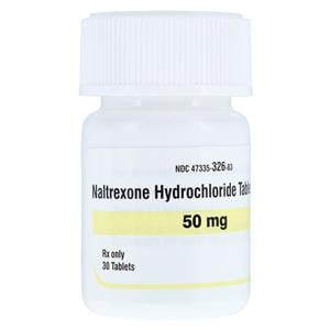 Naltrexone HCl Tablets 50mg Bottle 30/Bottle Each