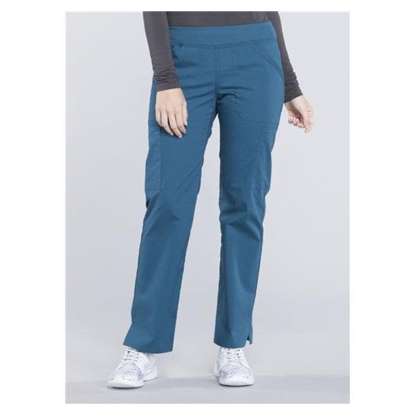 Cherokee Workwear Scrub Pant 6 Pockets 2X Large Caribbean Blue Womens Ea