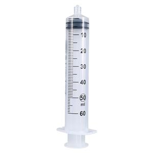 Syringe 50mL No Dead Space 60/Bx