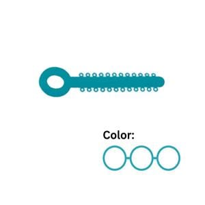 Safe T-Tie Ligature Ties on Sticks 0.120 in LF Teal 30/Pk
