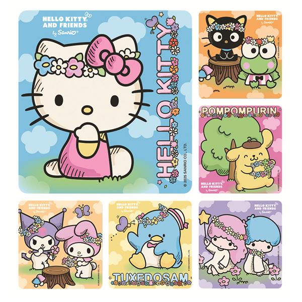 Stickers Kids Hello Kitty 100/Rl