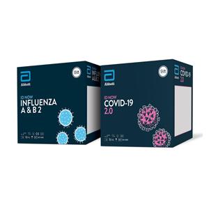 ID NOW Flu A&B 2/COVID-19 Test Pack CLIA Waived Ea