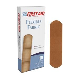 American White Cross Adhesive Bandage Fabric 3/4x3" Tan Sterile 2880/CA