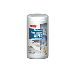 Champion Stainless Steel Wipes 40 Count 6/Ca
