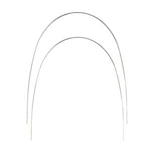 TruFlex Archwire Etched NiTi Lower Rectangle 0.016 in x 0.016 in 10/Pk
