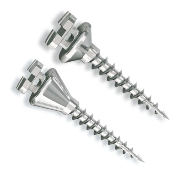 Spider Screw Conical Thread Spider Screw TAD Short Neck K1 6.5 mm 1.5 mm Ea