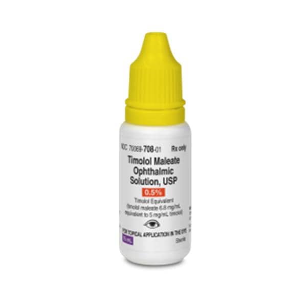 Timolol Maleate Ophthalmic Solution 0.5% Bottle 15mL Each
