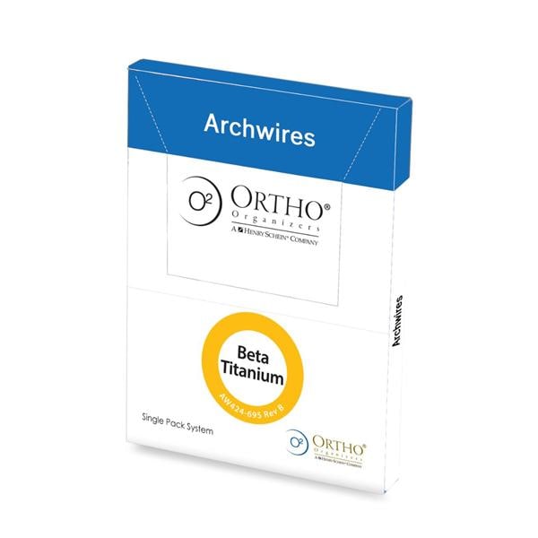 Archwire CNA Beta III Nickel-Free Titanium Pro Form Arch .017 in x .025 in 5/PK