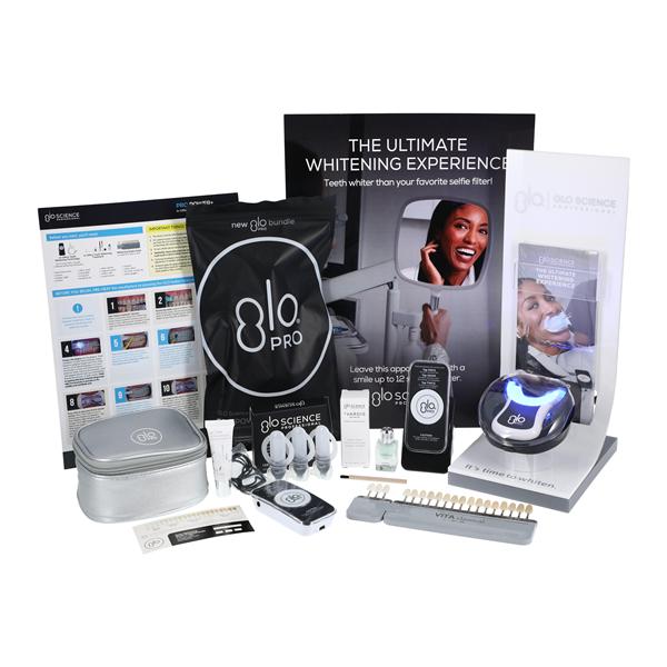 GLO Platinum In Office Tooth Whitening System Intro Pckg 30% Hyd Prx Ea