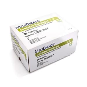 Cohesive Bandage Fabric 1.5"x5yd Colorpack Non-Sterile 36/Bx, 2 BX/CA