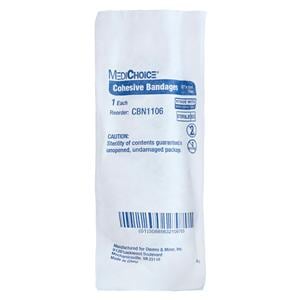 Cohesive Bandage Fabric 6"x5yd Tan Sterile Ea, 36 EA/CA