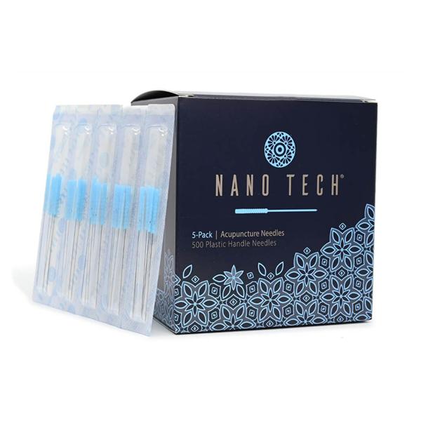 Nano Tech Acupuncture Needle 0.20x30mm Non-Safety 500/Bx