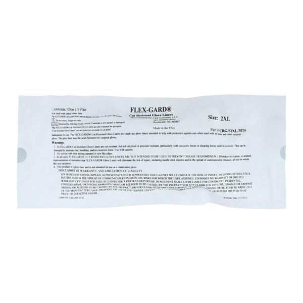 Synthetic Cut-Resistant Glove Liner 2X-Large 10Pr/Ca