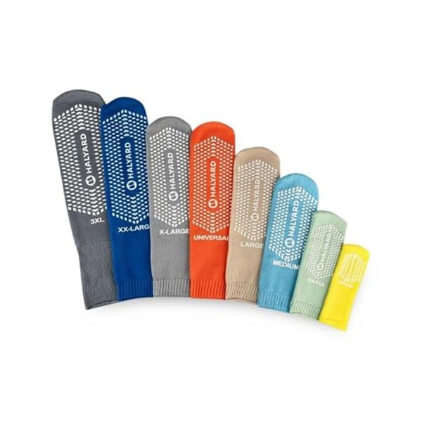 Patient Slippers Cotton Orange Universal Disposable 48/Ca