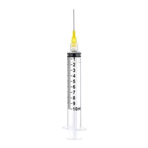SOL-M Luer Lock Syringe 20gx1" 10mL Non-Safety Low Dead Space 1200/Ca