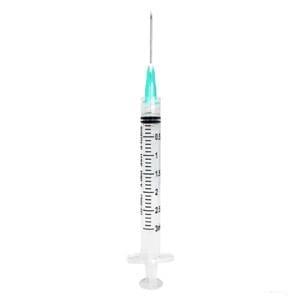 SOL-M Luer Lock Syringe 20gx1" 10mL Non-Safety Low Dead Space 1200/Ca