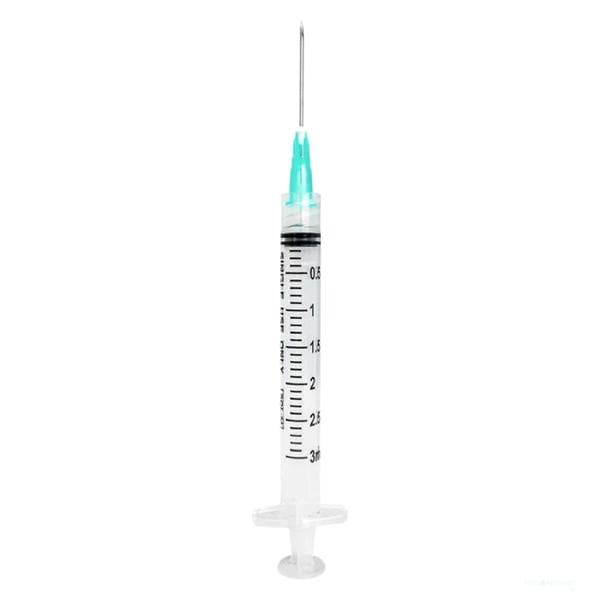 SOL-M Luer Lock Syringe 20gx1" 10mL Non-Safety Low Dead Space 1200/Ca