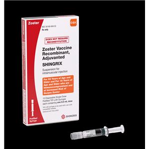 Shingrix Shingles Injectable 0.5mL Prefilled Syringe 10/Pk