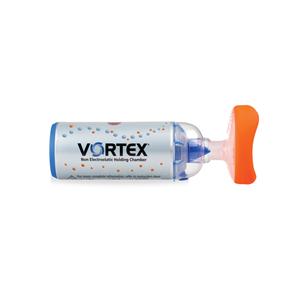 Holding Chamber/Spacer Metered Dose Inhaler Vortex Pediatric Single Use Ea