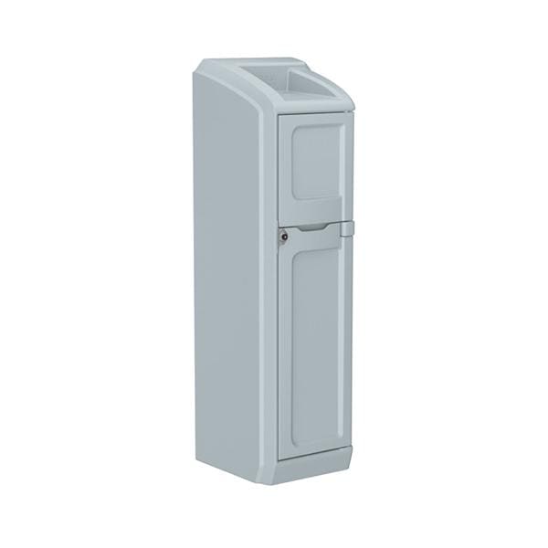 Cortech Storage Locker New Polyethylene Gray Ea