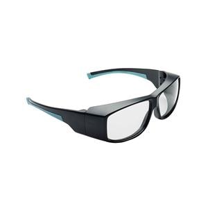 HTM Laser Safety Glasses Black / Gray Ea