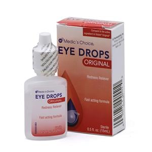 Tetrahydrozoline HCl Eye Drops 0.05% 15mL 15mL/Bt