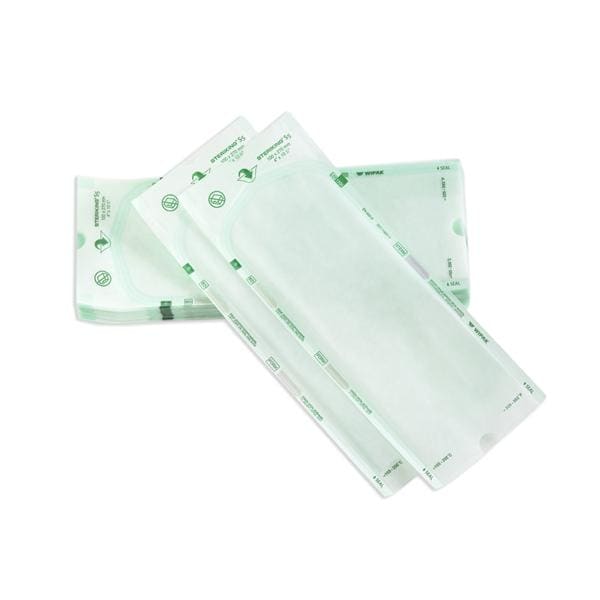 Steriking Sterilization Pouch Heat Seal 12.5 in x 7 in 1000/Ca