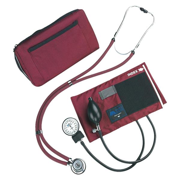 MatchMates Sprague Rappaport Sphygmomanometer Kit Brgndy Ltx Arm Dial Display Ea