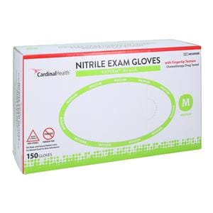 ESTEEM Stretch Nitrile Exam Gloves Medium Teal Blue Non-Sterile