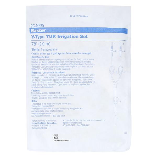 Y-Port Irrigation Set PVC/DEHP _