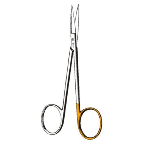 Sklarcut Iris Scissors Straight 4-1/2" Stainless Steel Non-Sterile Reusable Ea