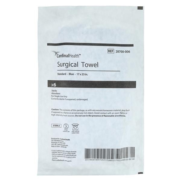 Towel O.R. Blue Sterile