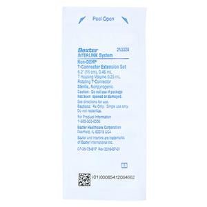 IV Extension Set 6-1/2" Interlink Injection Site M LL Adptr 50/Bx, 4 BX/CA