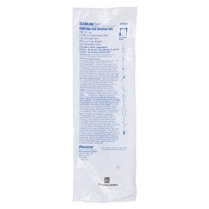 Continu-Flo IV Solution Set 10 Drops/mL 106" M LL Adptr Prim Infs 48/Ca