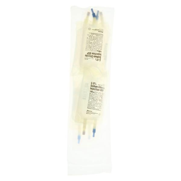 IV Injection Solution Sodium Chloride 0.9% 100mL Viaflex Plastic Container 4/Pk, 24 PK/CA